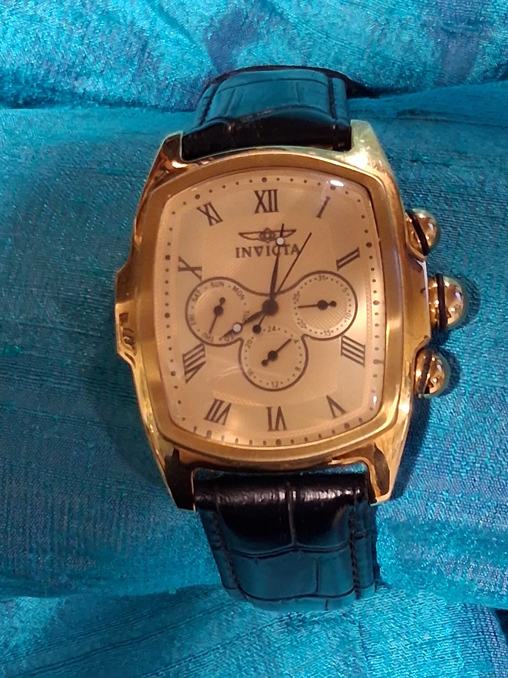 Invicta Lupah Mens Swiss Quartz Special Edition Tritnite Flame Fusiin Crystal